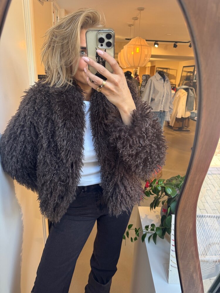 Soft Rebels SRObelia Jacket Chocolate Plum