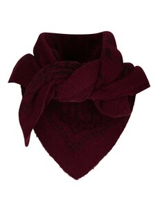 Neo Noir Adelina Paisley Knit Scarf Wine