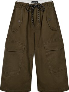 Haute L'Amitié Pull On Cargo Bermudas Army