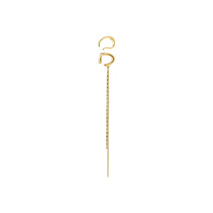 Pilgrim EVON Ear Cuff 2-in-1 Set Gold-Plated