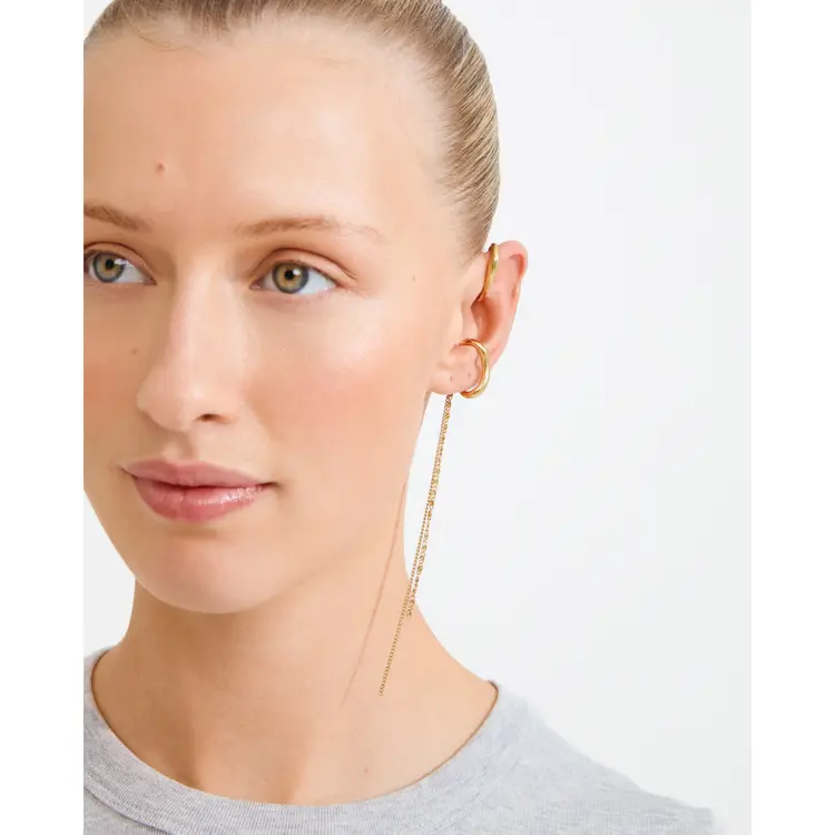 Pilgrim EVON Ear Cuff 2-in-1 Set Gold-Plated