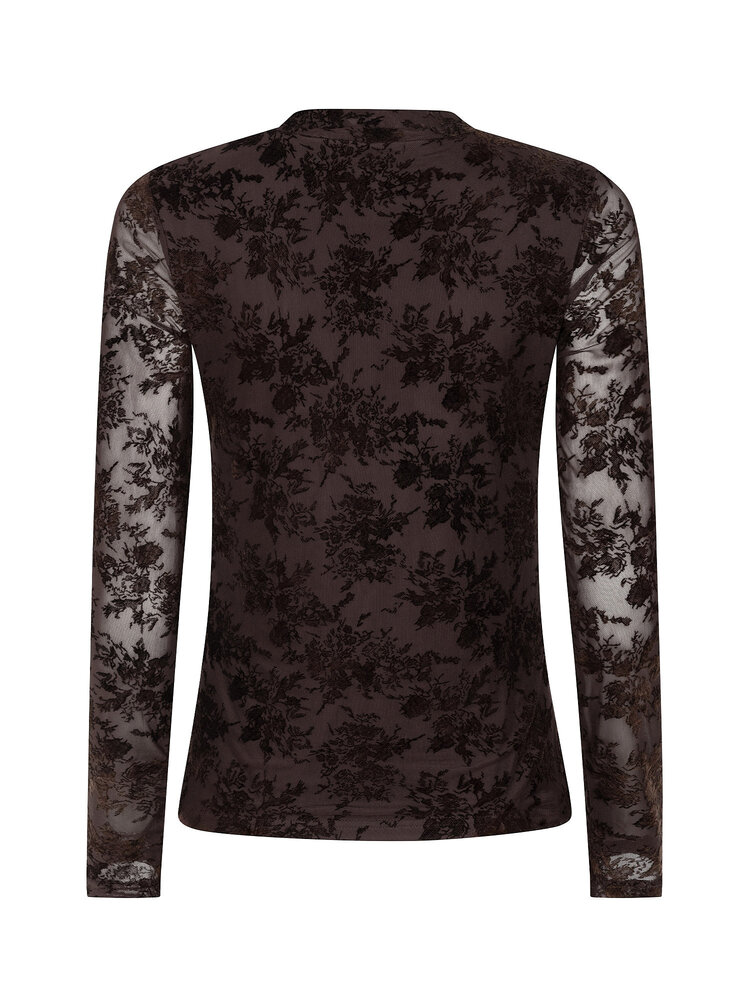 Ydence Top Brandy Brown