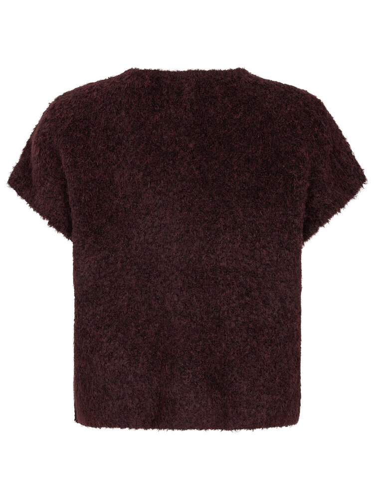 Ydence Knitted Cardigan Rochelle Plum