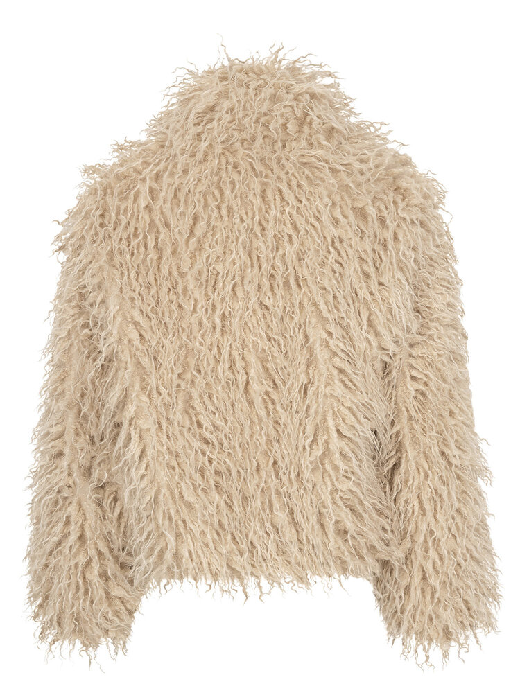 Ydence Coat Keesie Ecru