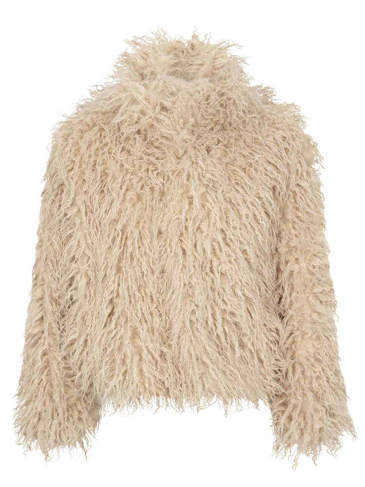 Ydence Coat Keesie Ecru