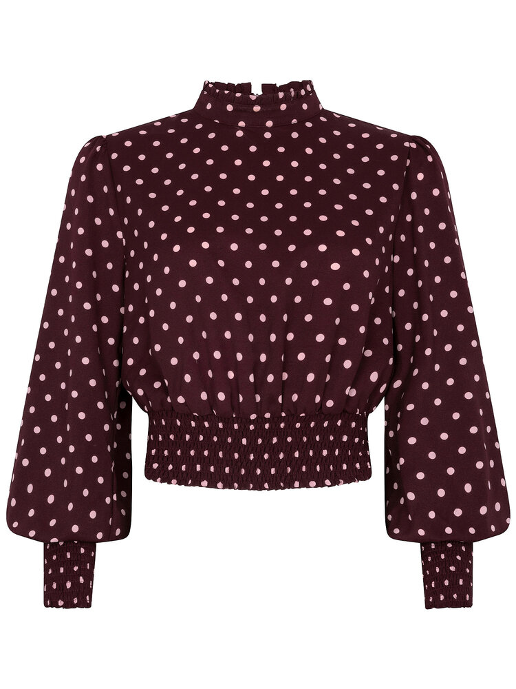 Ydence Top Tessa Plum