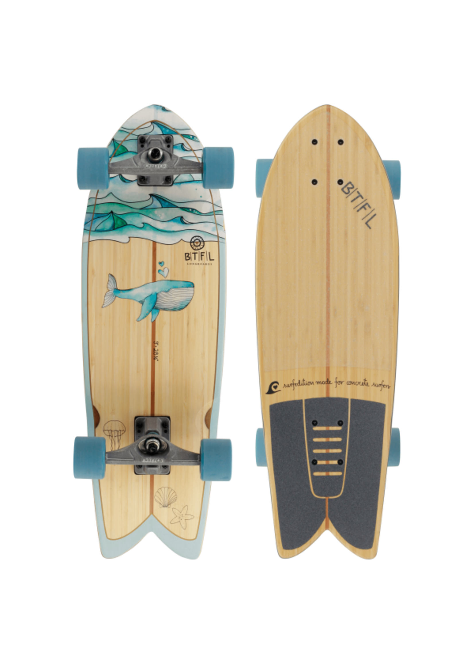 BTFL Complete Surfskate Moby