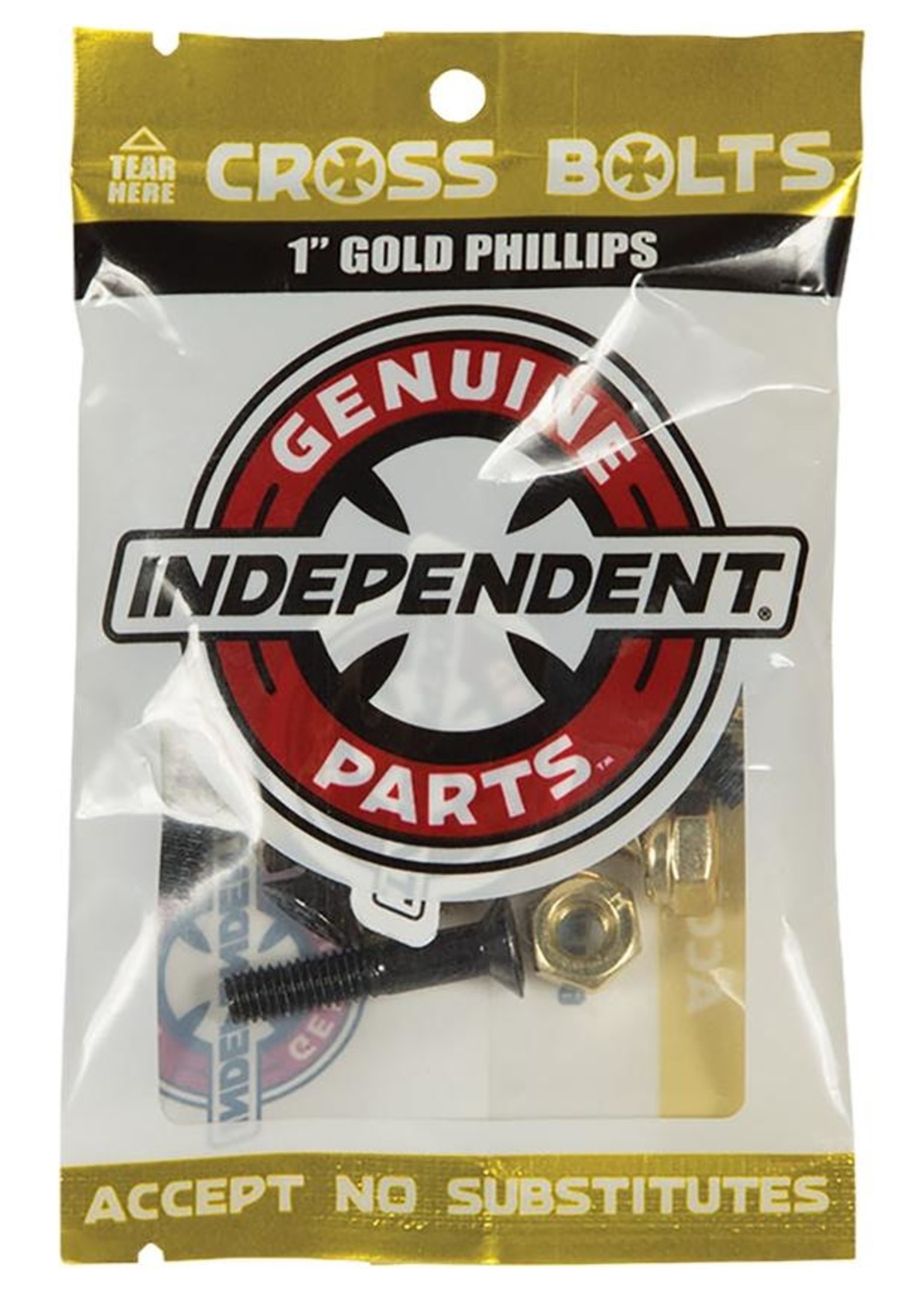 Independent Mounting Kit 1" Kreuz Black-Gold