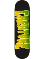 Creature 8.25" Logo Outline Stumps Skateboard Deck Yellow-Green