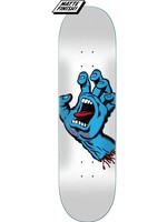 Santa Cruz 8.25" Screaming Hand Skateboard Deck White