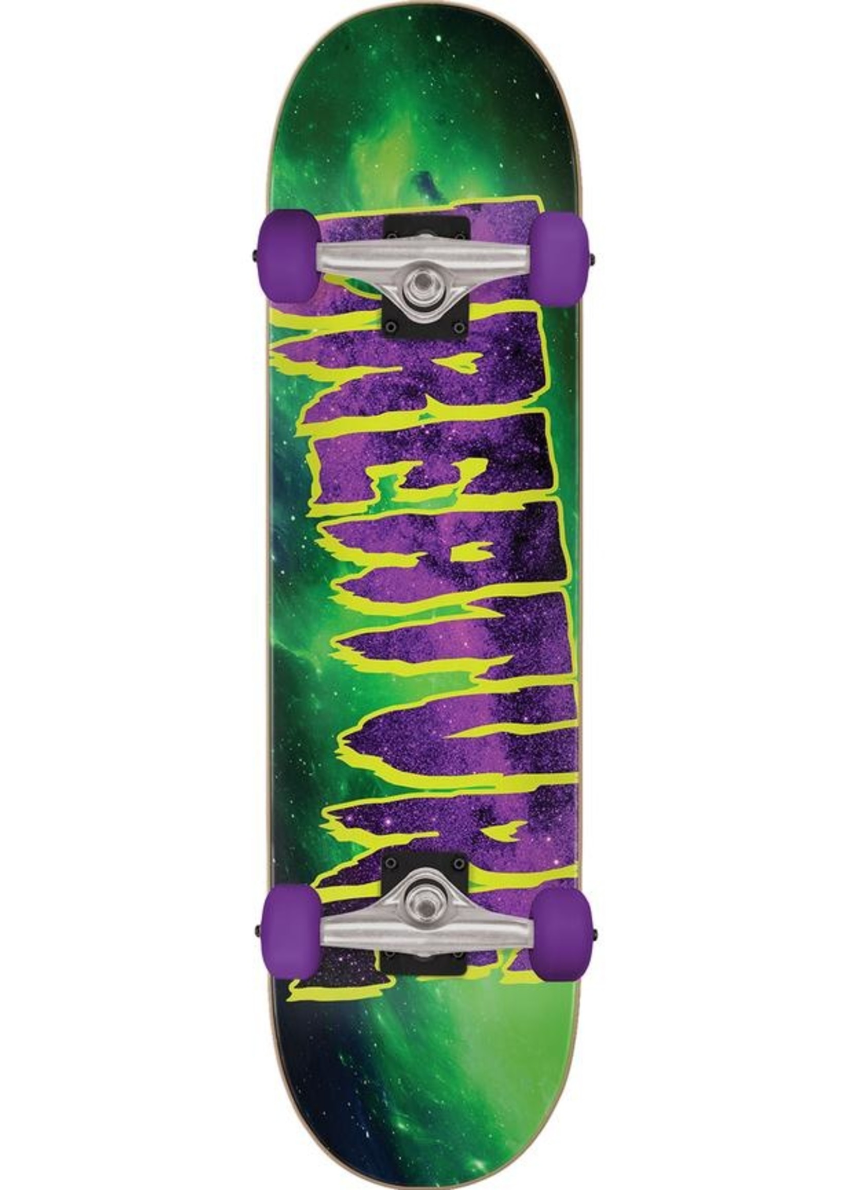 Creature 7.8" Galaxy Logo Mid Skateboard Complete