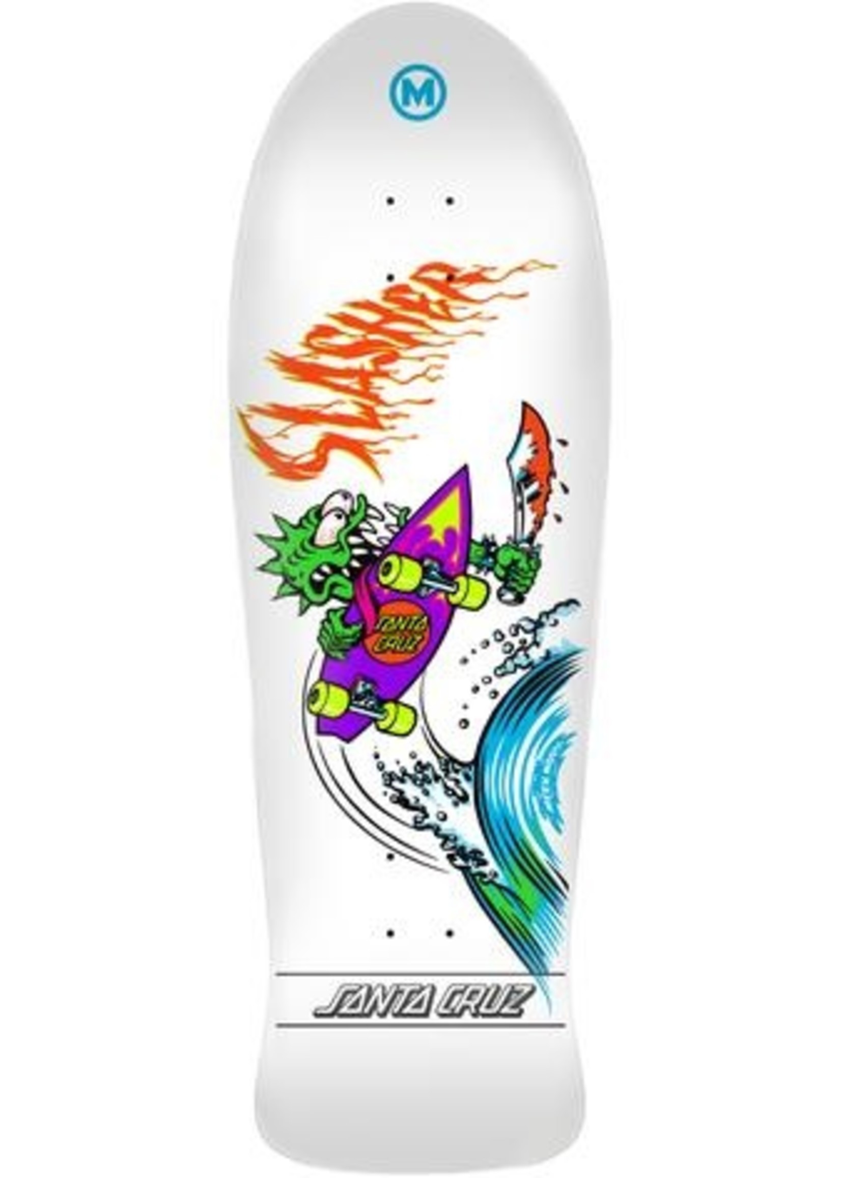 Santa Cruz 10.1" Meek OG Slasher Reissue Skateboard Deck