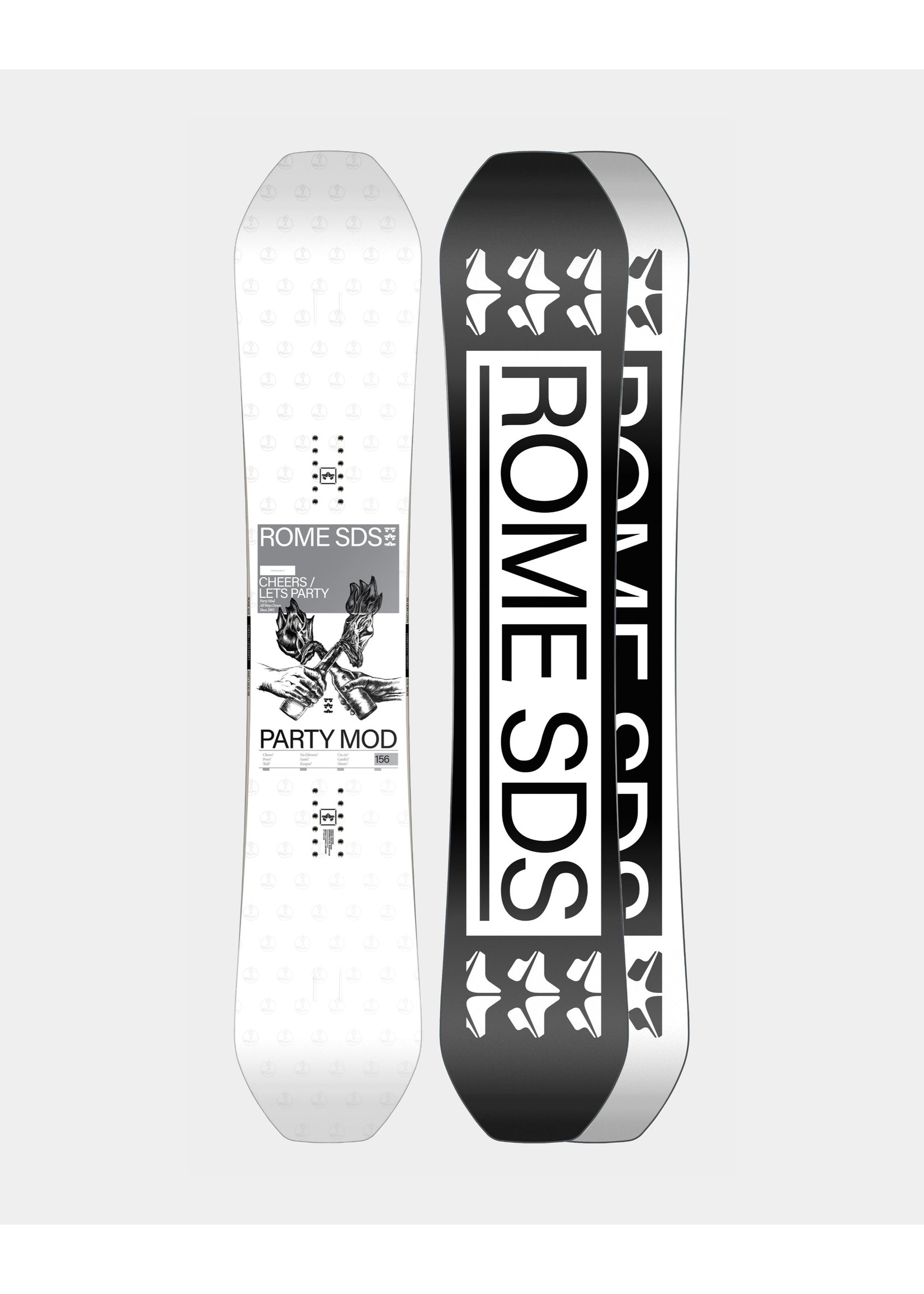 Rome Party Mod 2023 Snowboard