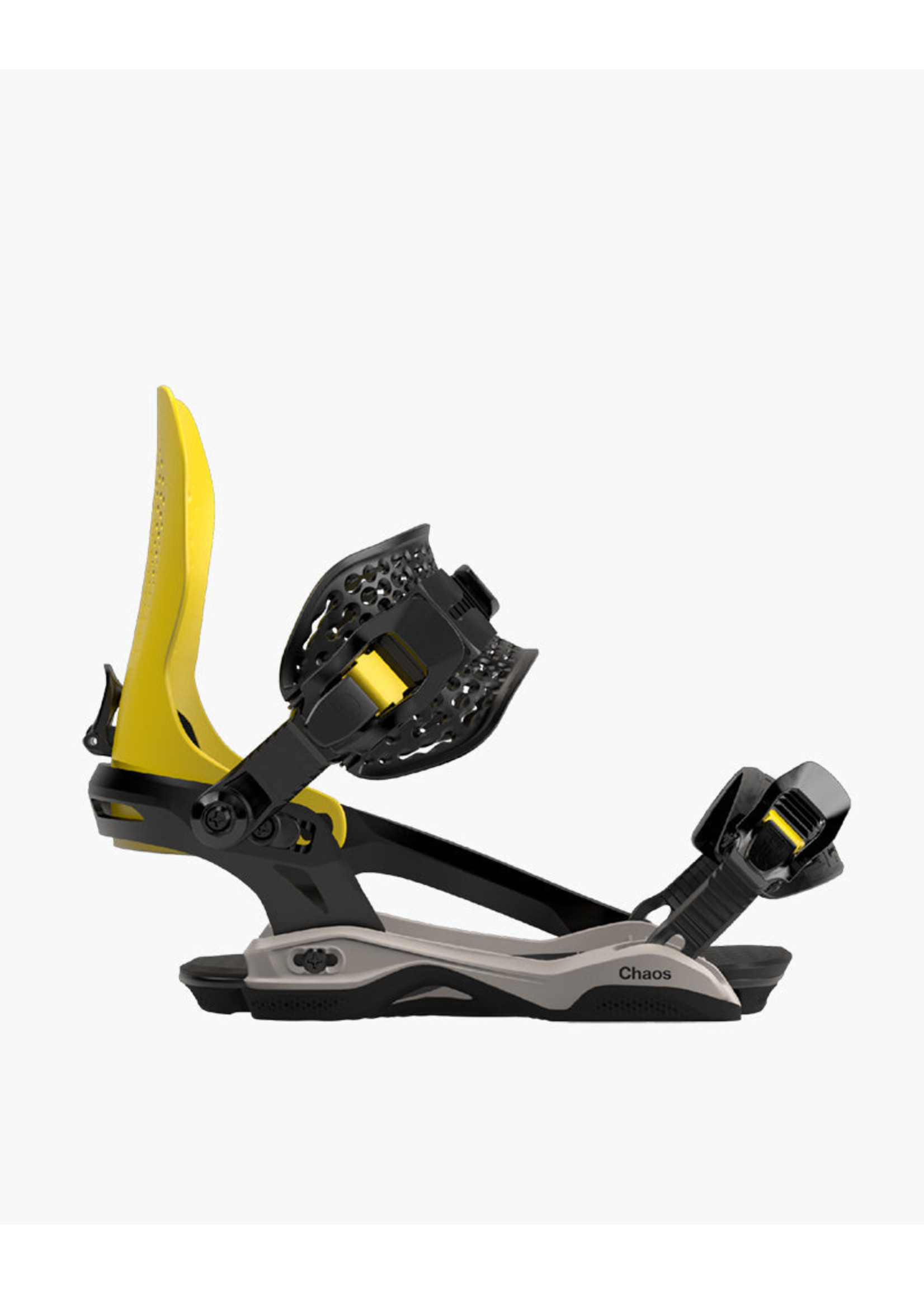 Bataleon Chaos Asymwrap Yellow 2023 Snowboard Binding