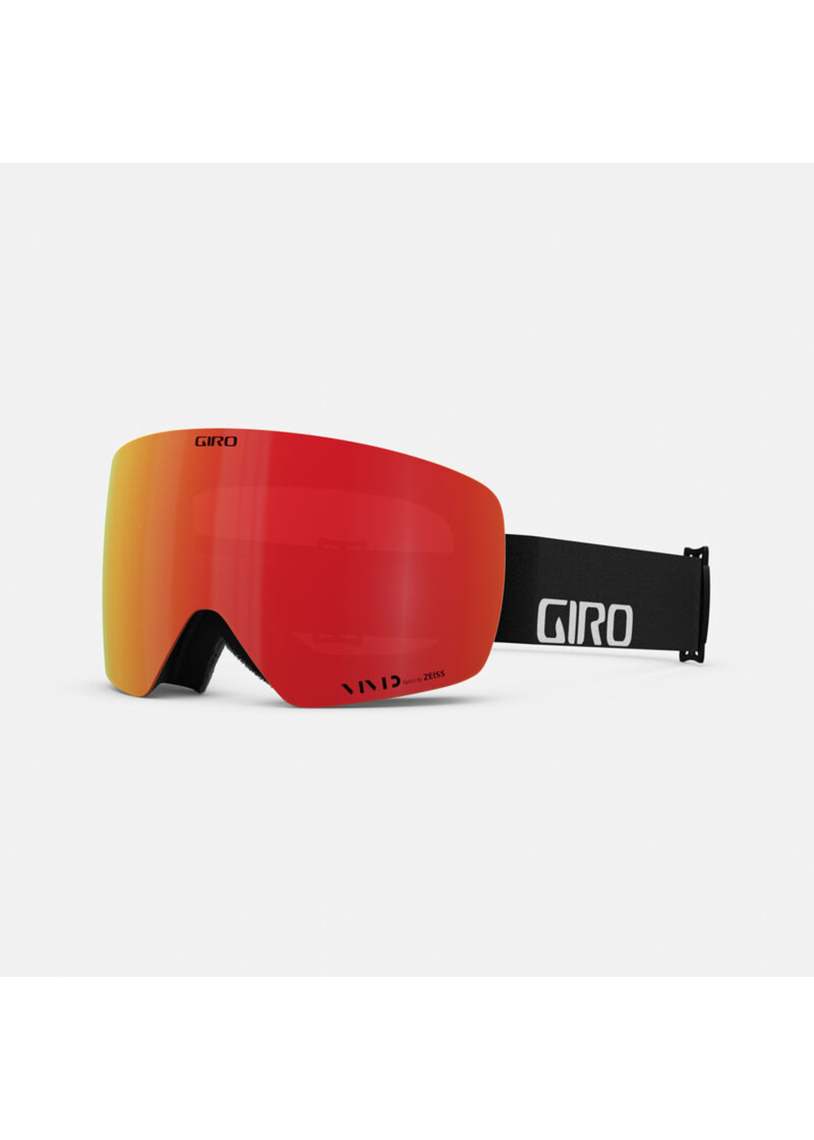 Giro Contour Snowboard Goggle Black Wordmark Vivid Ember & Vivid Infrared