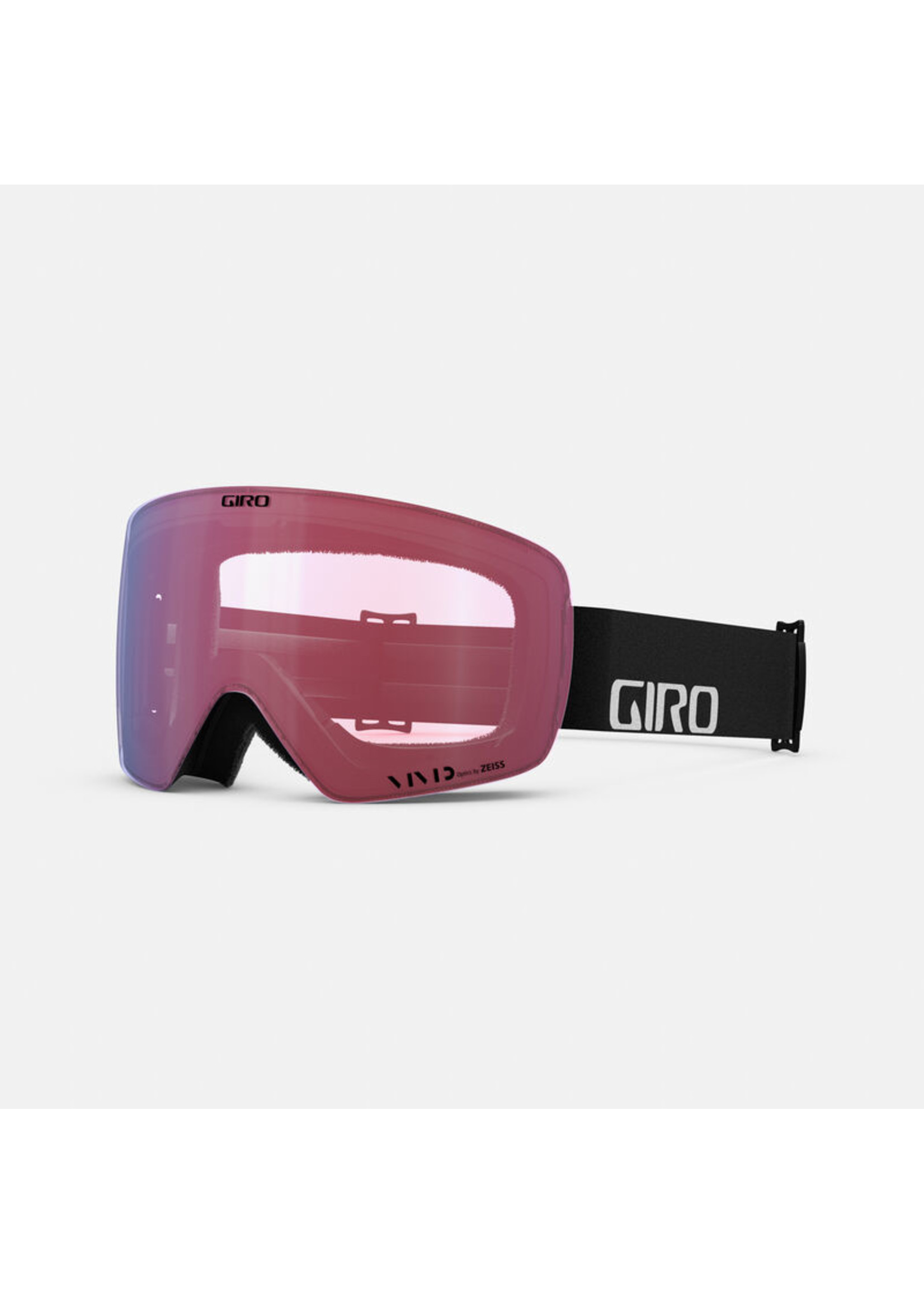Giro Contour Snowboard Goggle Black Wordmark Vivid Ember & Vivid Infrared