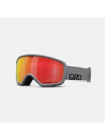 Giro Ringo Snowboard Goggle Grey Wordmark Vivid Ember