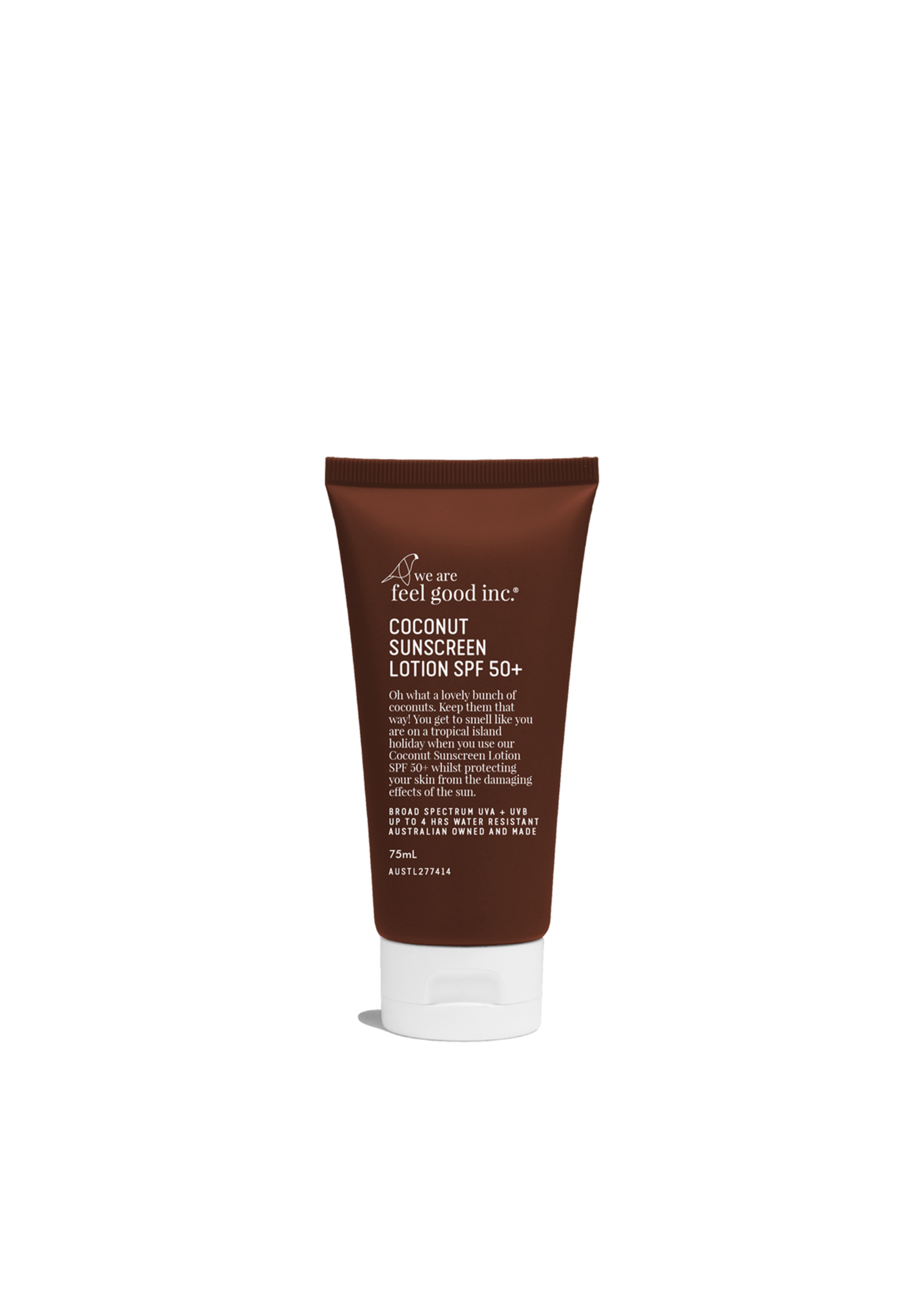 We Are Feel Good Inc Sunscreen Coconut SPF 50+   (75ml)