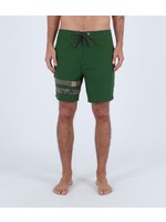 Hurley Phantom+ Block Party Renegade 18 Boardshorts Green Camo