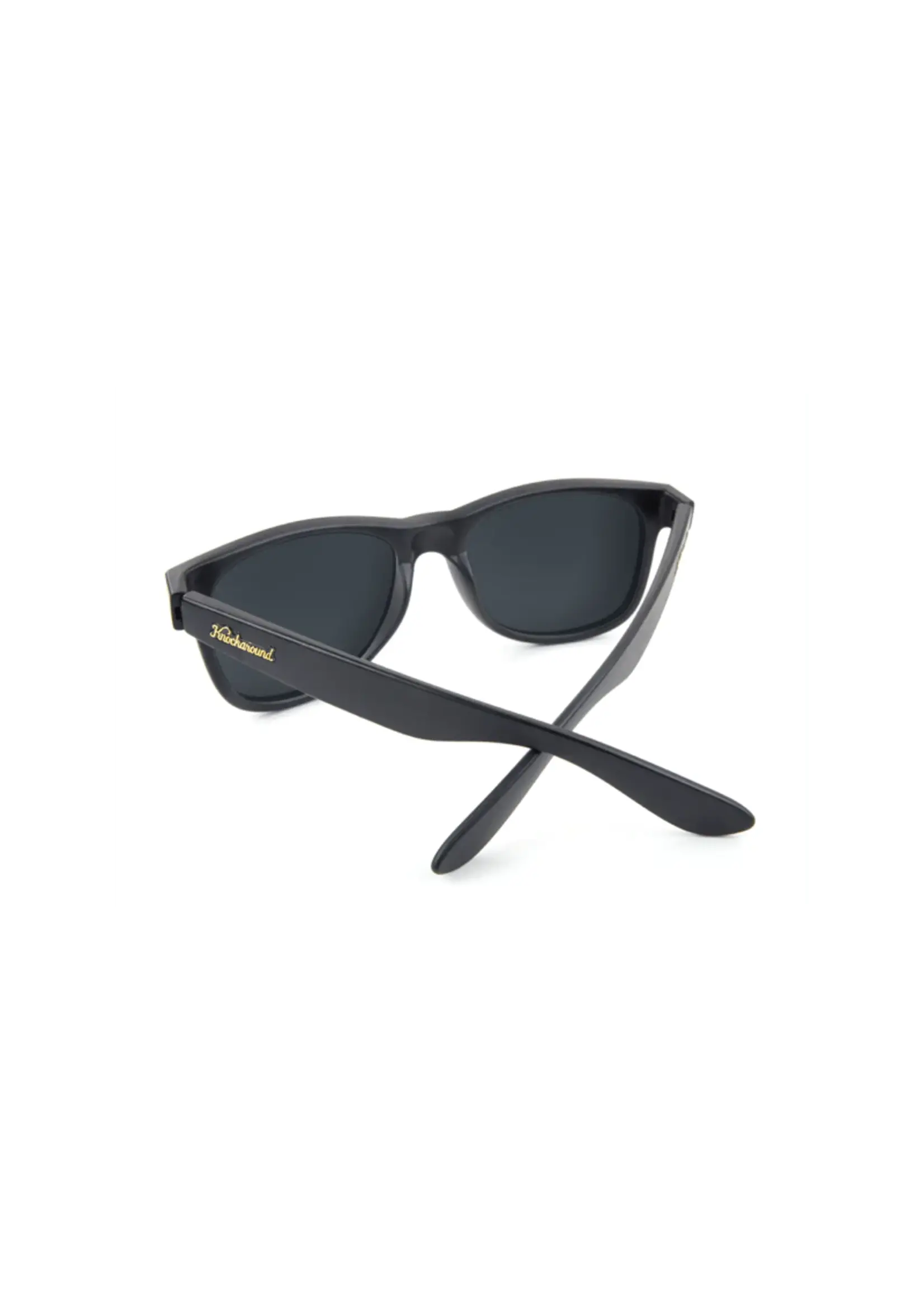 Knockaround Matte Black/Moonshine Fort Knocks Sunglasses