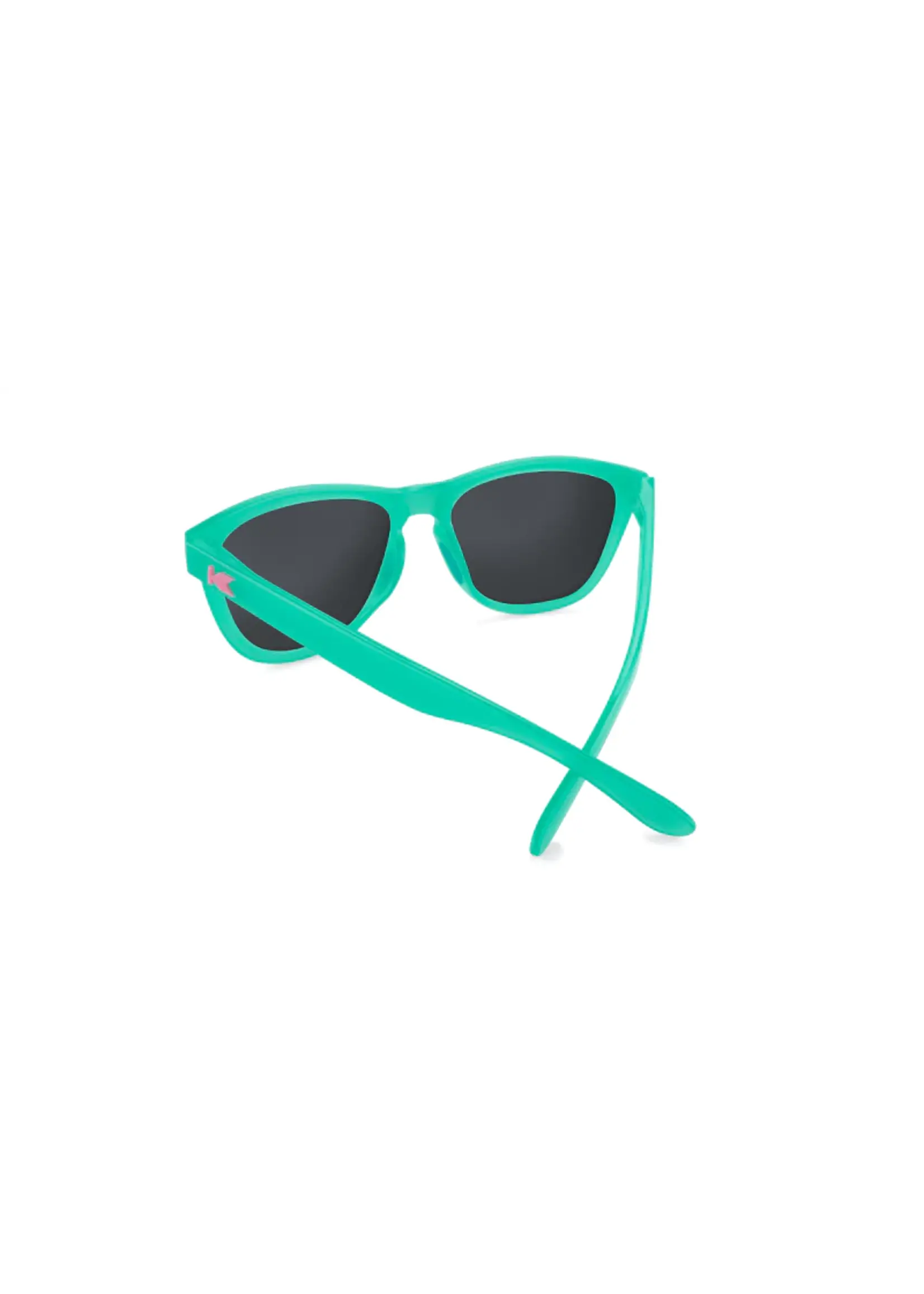 Knockaround Aquamarine/Fuchsia Premium Sports Sunglasses