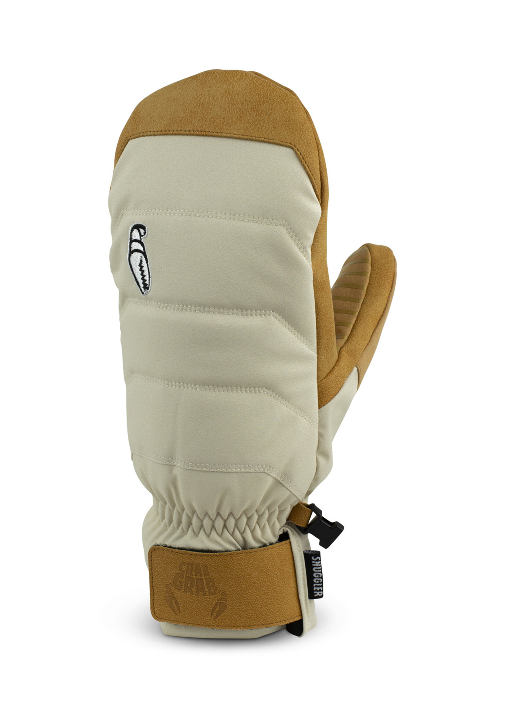 Crab Grab Snuggler Mitt Cream and Tan