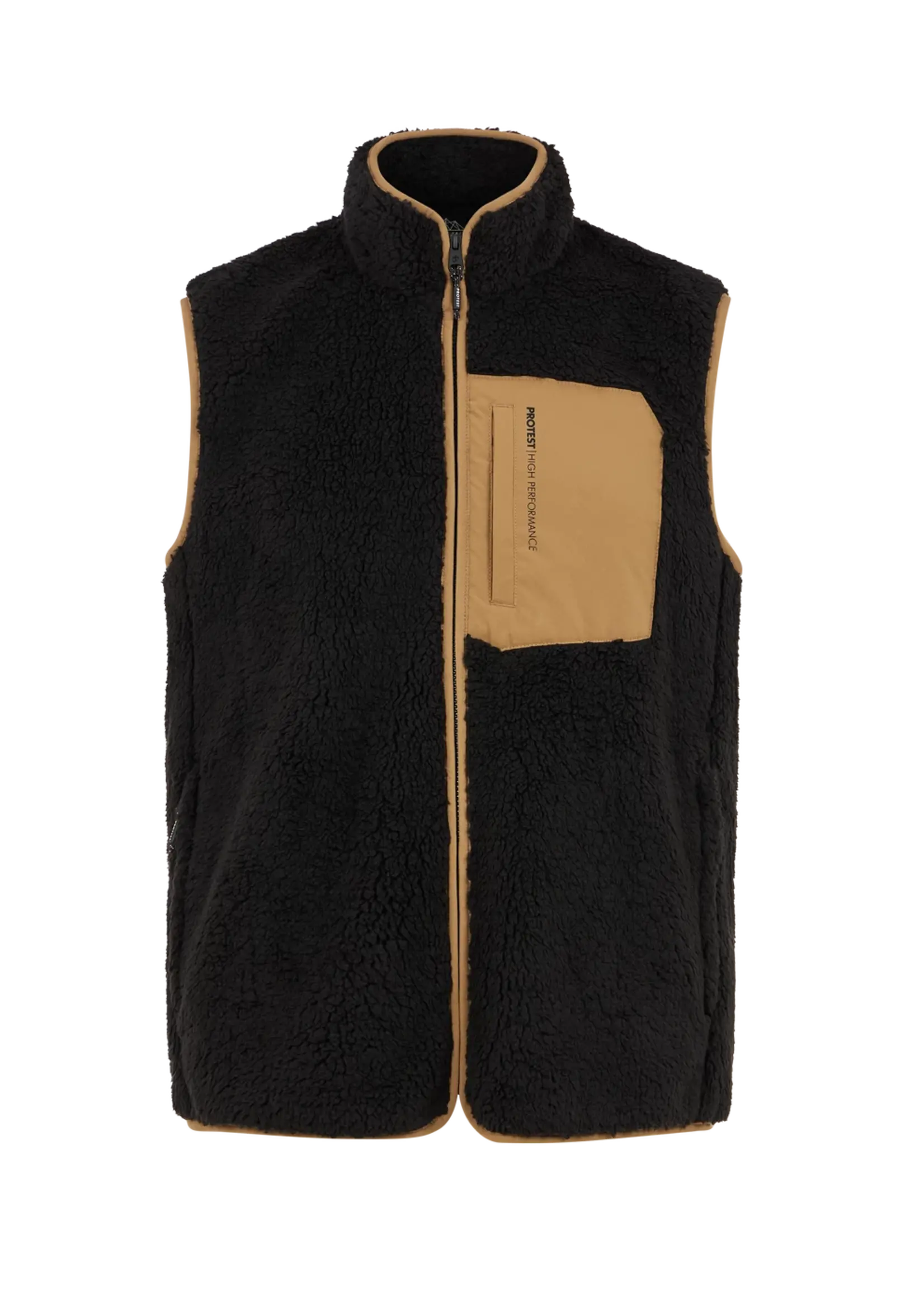 Protest PRTHYAMS Teddy Bodywarmer True Black