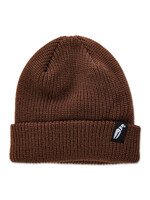 Crab Grab Claw Label Beanie Brown