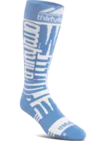 ThirtyTwo Signature Merino Sock White/Blue Snowboard Sock