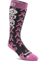 ThirtyTwo W B4BC Merino Sock Black/Pink Snowboard Sock 23/24