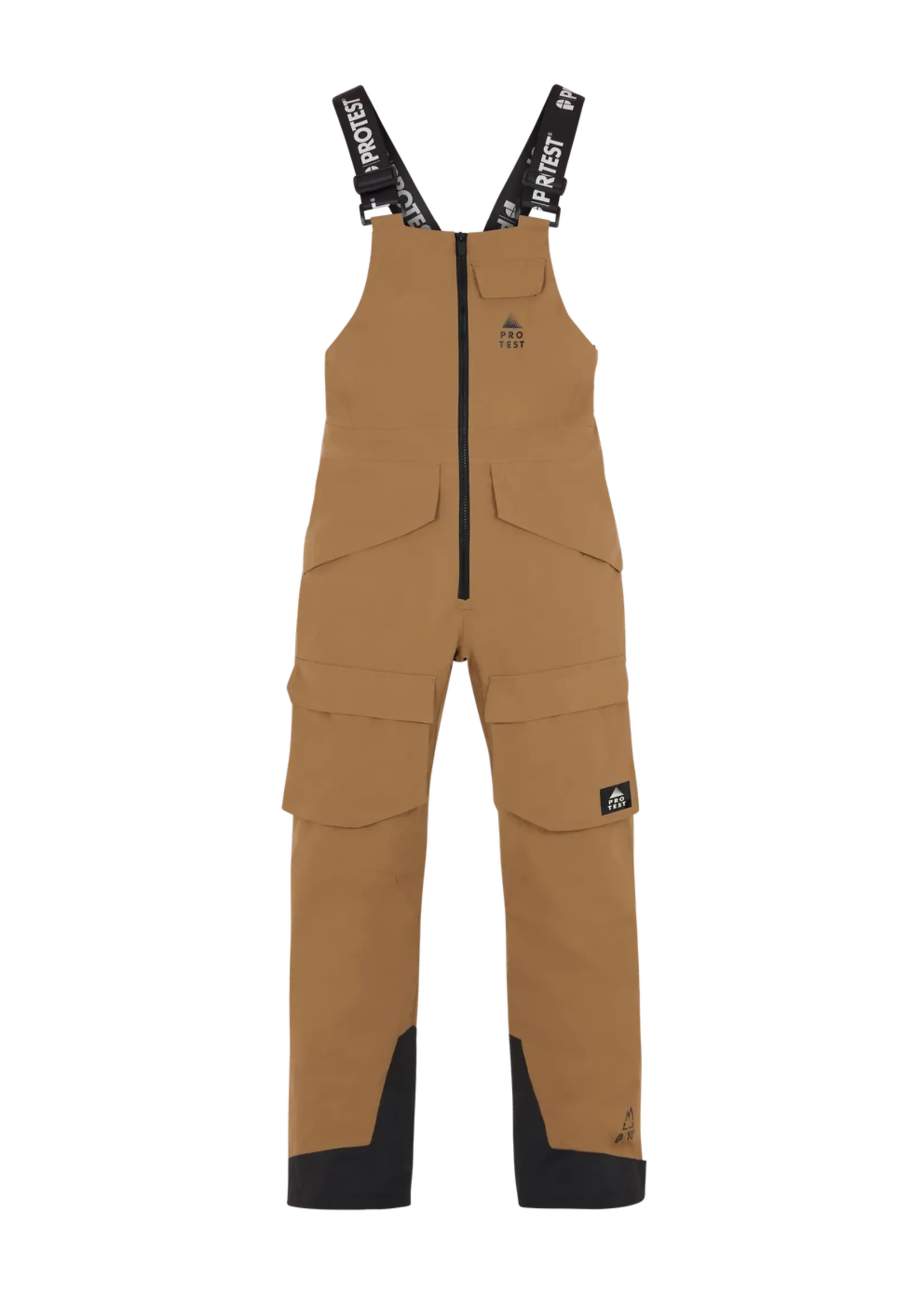 Protest PRTARELLO Snowpants Salopette Sandy Brown