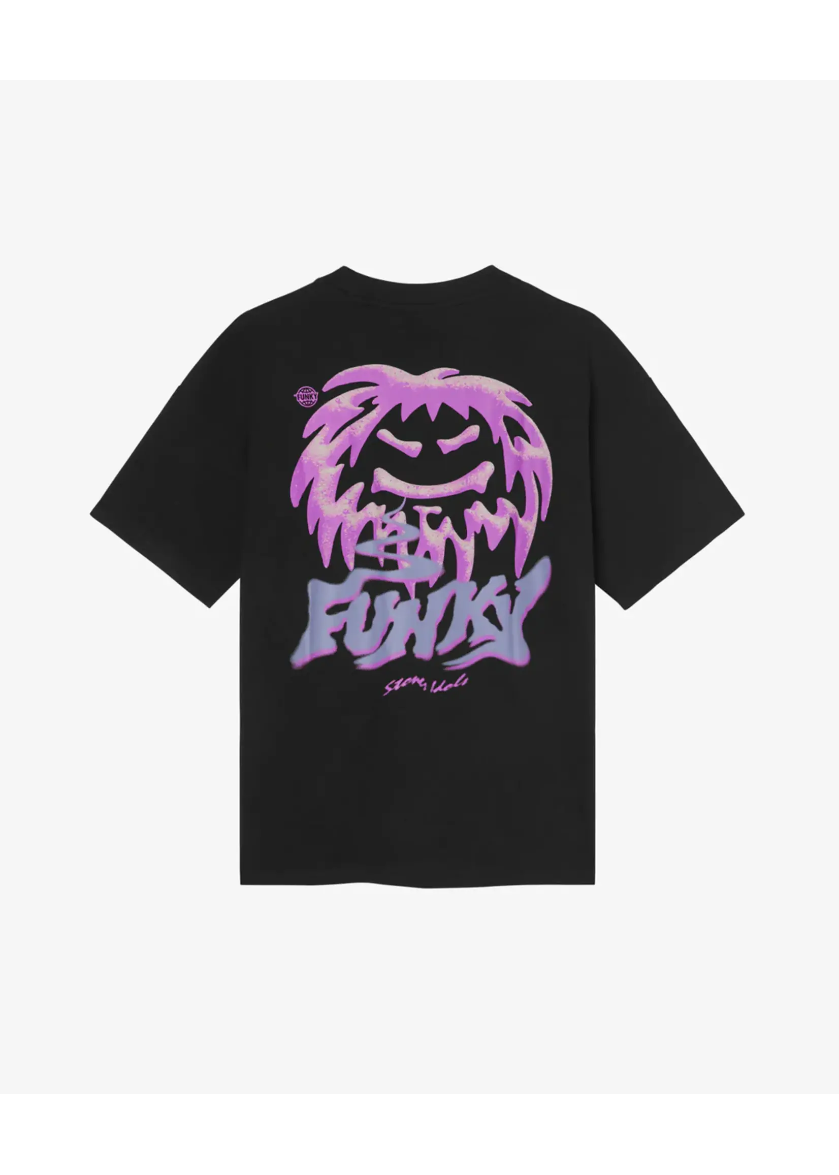 Funky Stoner Idols Tee Black