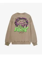 Funky Stoner Idols Crewneck Washed Sand