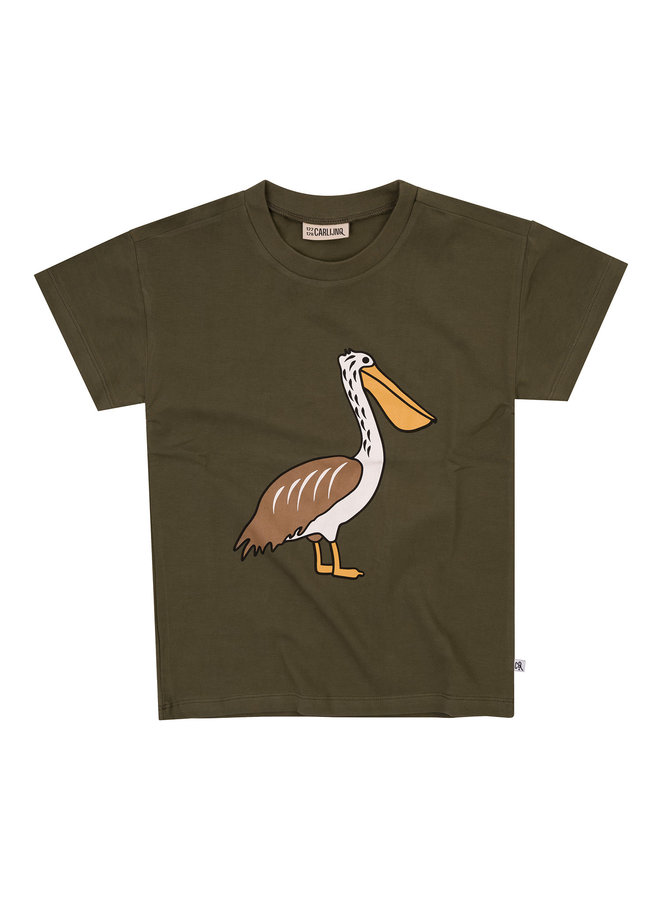 Pelican - t-shirt wt print groen