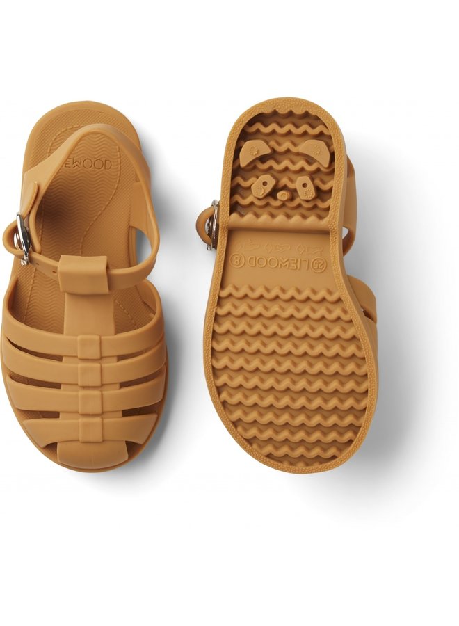 Bre Sandals – Mustard