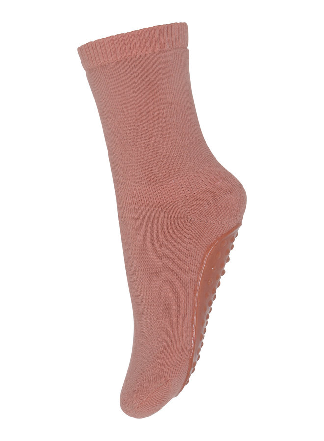 Cotton socks with anti-slip Rose Dawn