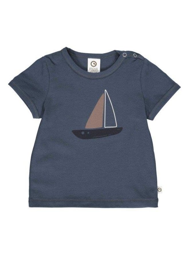 Boat front s/s T baby