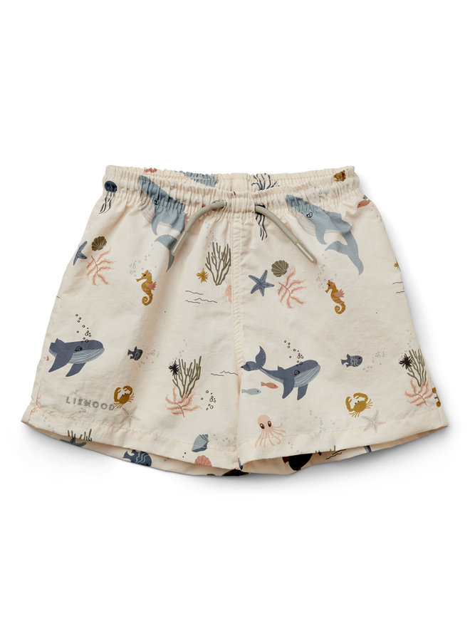 Duke board shorts – Sea creature/sandy mix