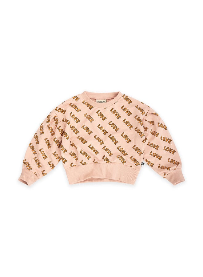 Love - girls sweater