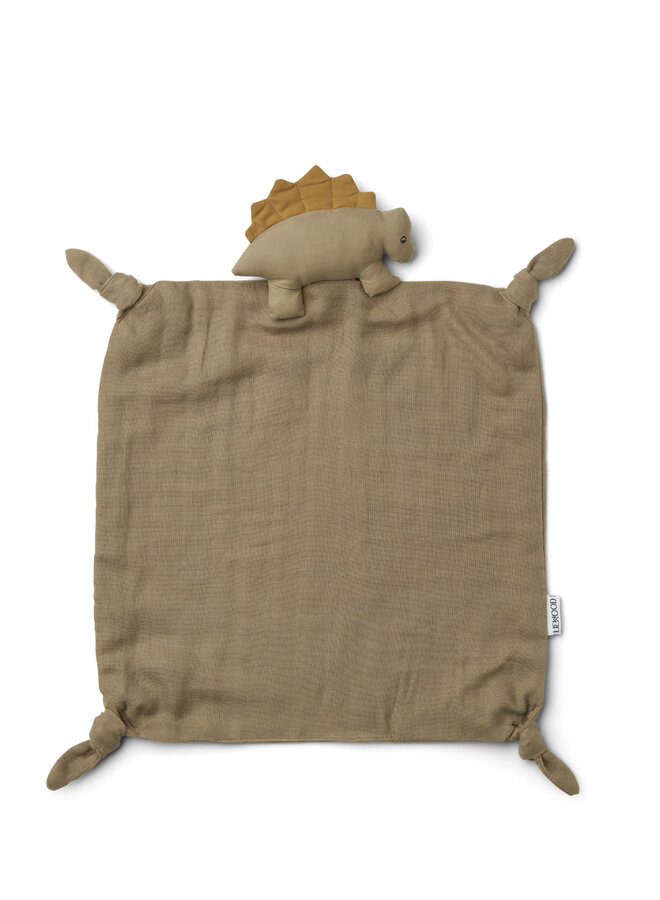 Agnete cuddle cloth Dino - Oat