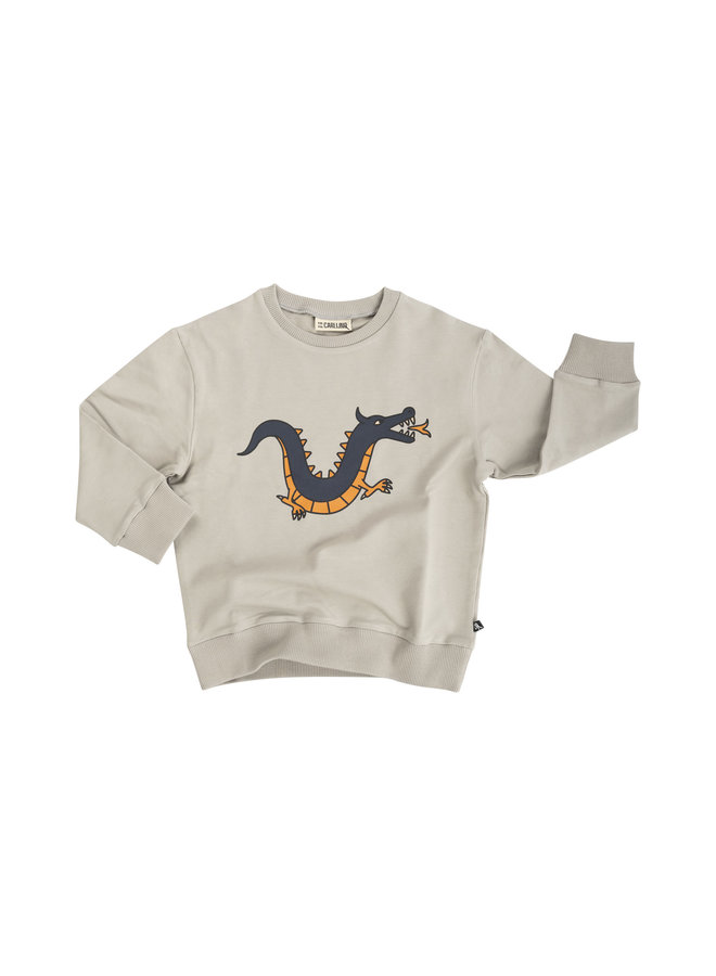 Dragon - sweater with print