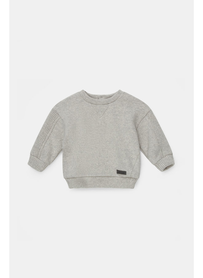 my little cozmo adel sweater - light grey