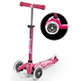 Mini Micro Step Inklapbaar LED | Roze 2-6 jaar