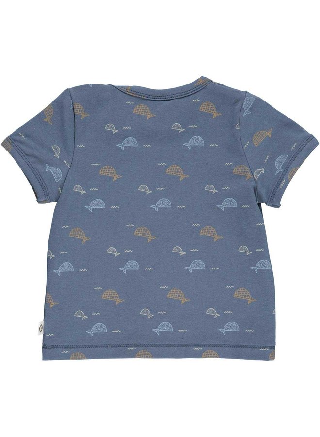 Whale s/s T baby