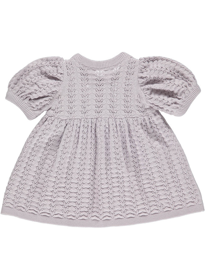 Knit needle out dress baby