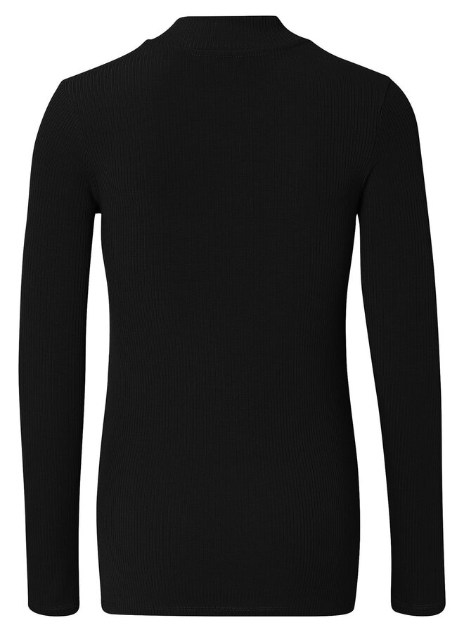 Noppies - Sira rib top LS - Black