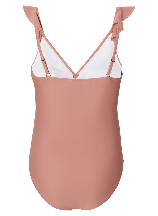 Sima microfiber swimsuit - Burlwood