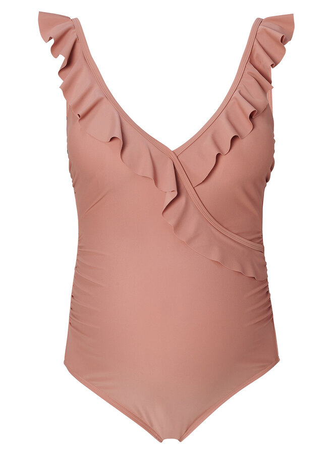 Sima microfiber swimsuit - Burlwood