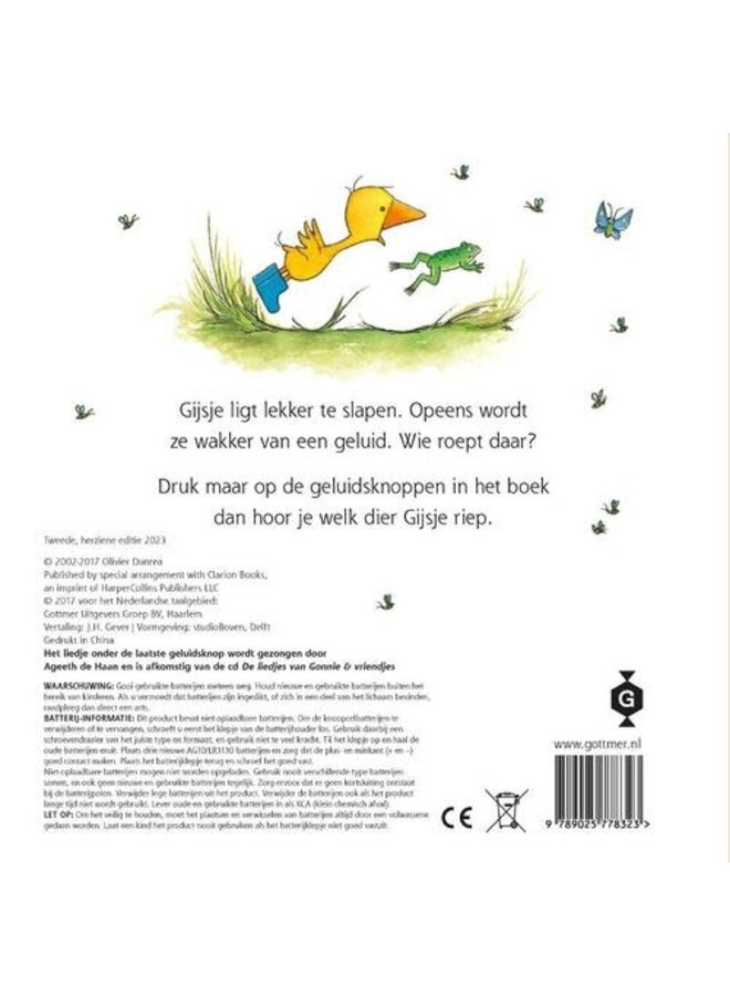 Gonnie zegt Gak! geluidenboek