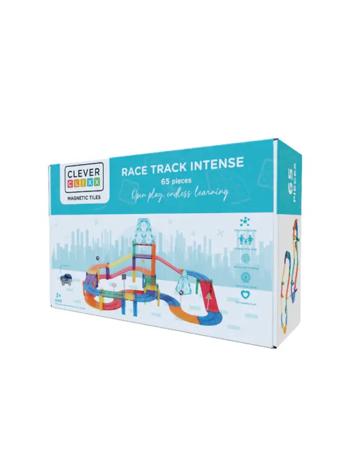 Cleverclixx Race Track Intense | 65 Stuks